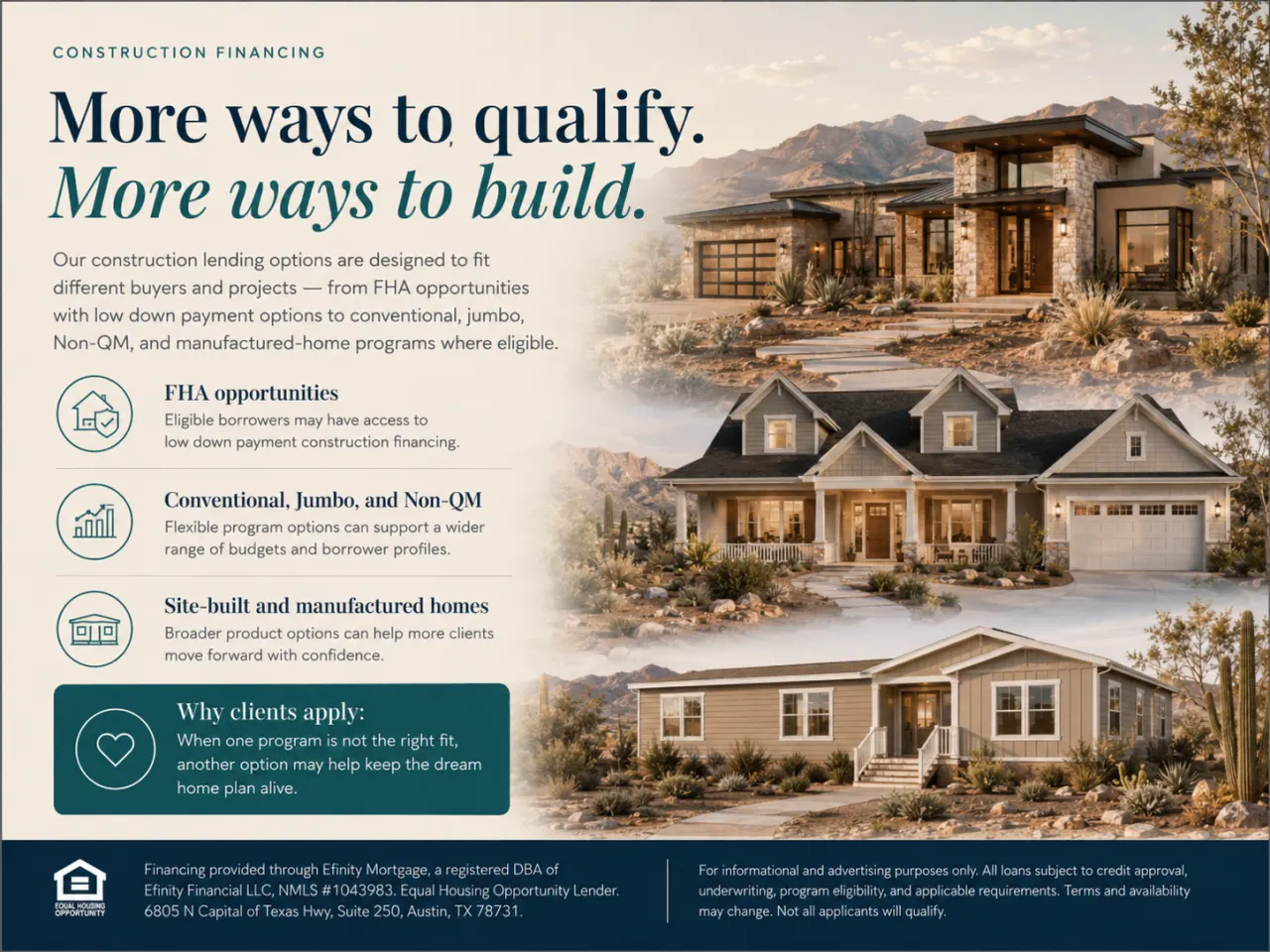 Construction financing 2