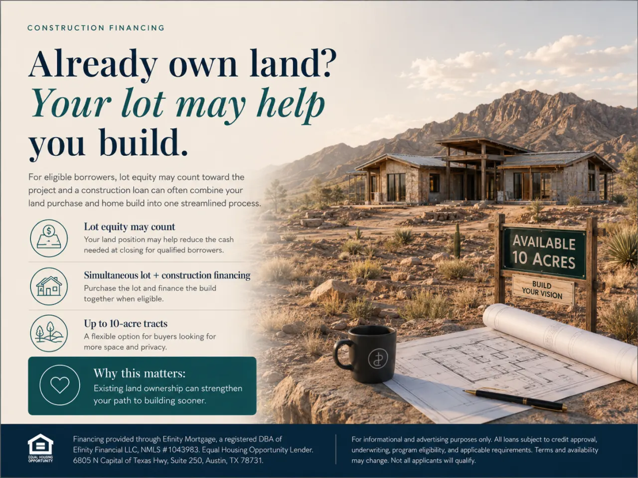 Construction financing 3
