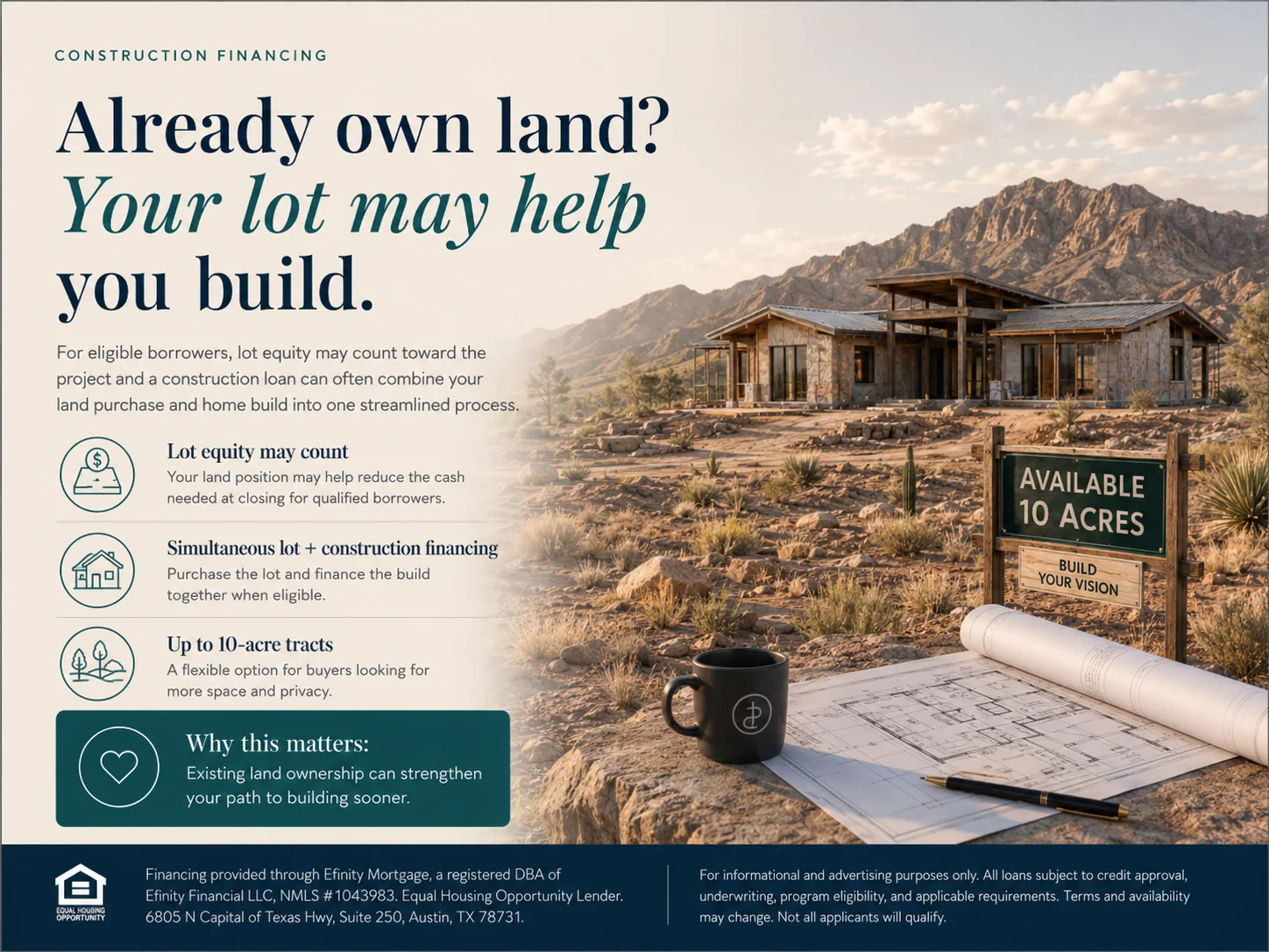 Construction financing 3