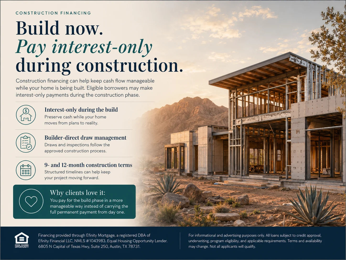 Construction financing 4